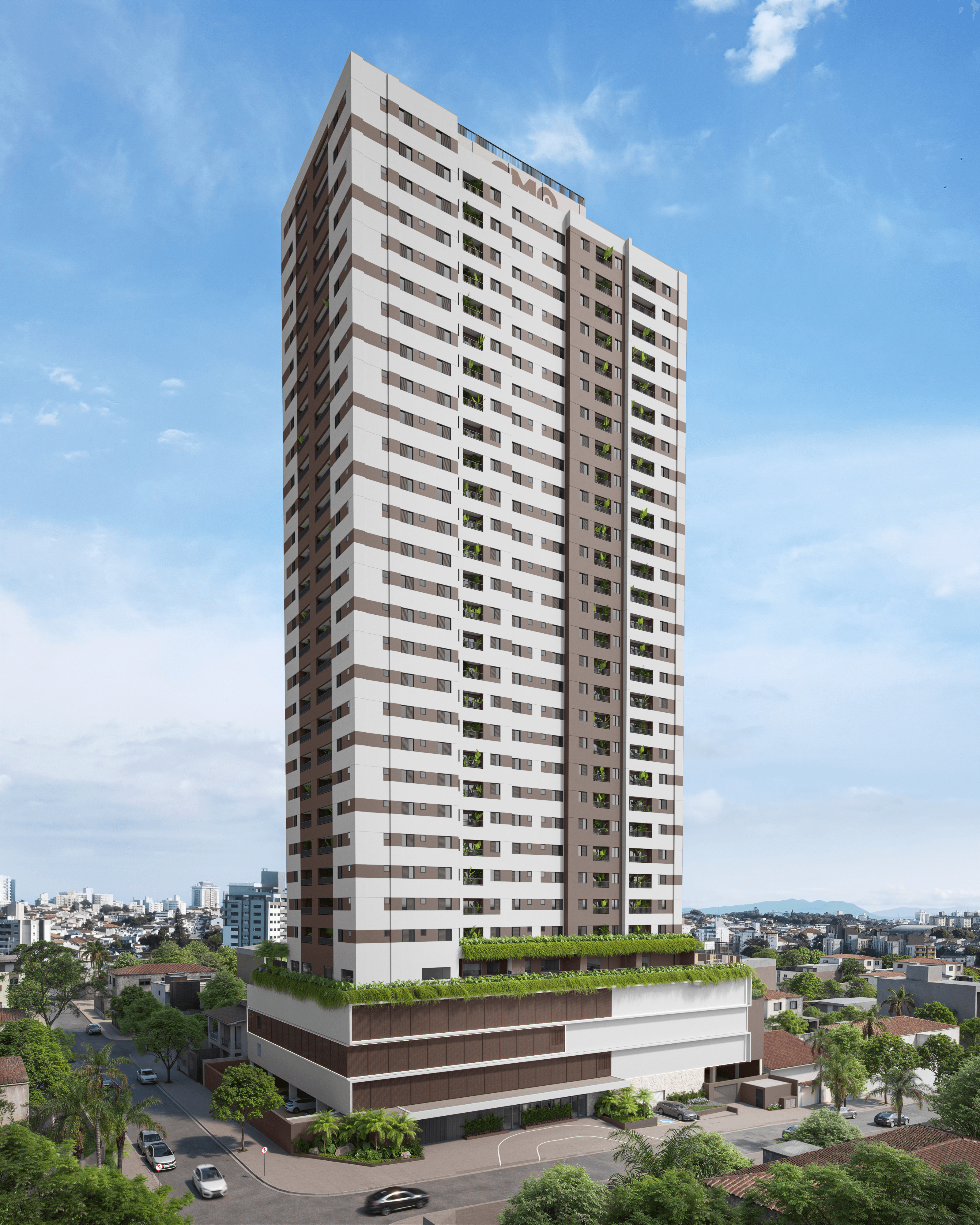 Fachada do Passos Flamboyant